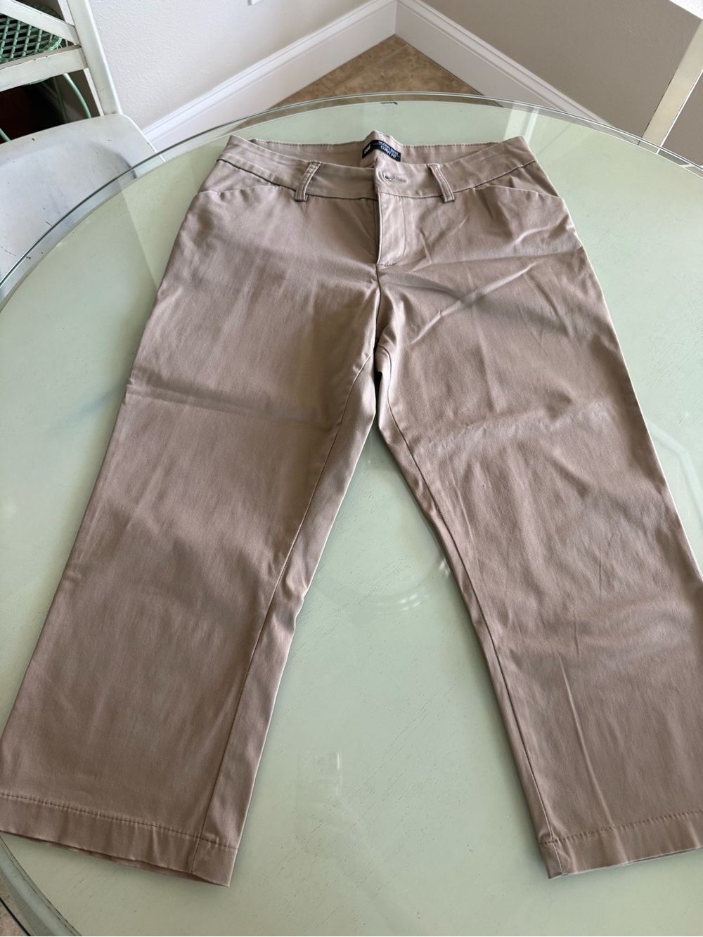 Lee Women's Chino Pants in Light Khaki
